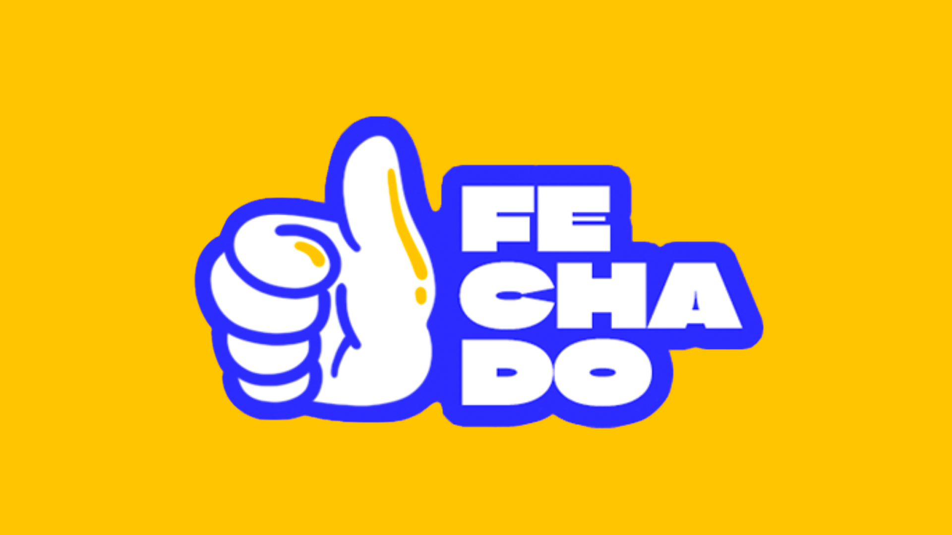 Mockup visual do FechadoApp